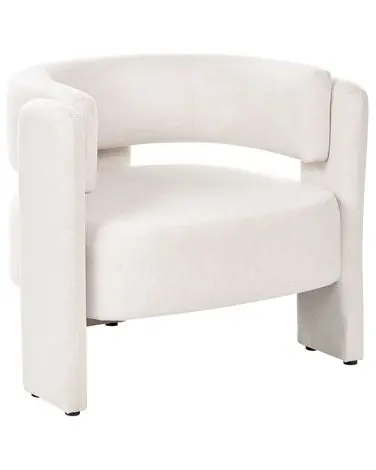 Armchair MAGGEBY Fabric Off-White