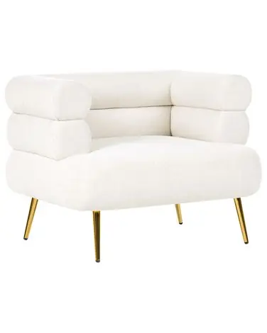 Armchair BOVIK Fabric Off-White