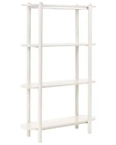 3 Tier Bookcase GRANITY 170 cm Beige - Living Room