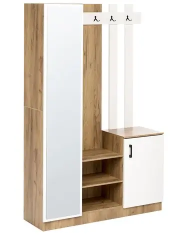 Conjunto de entrada BELLINGEN Marrón claro/Blanco