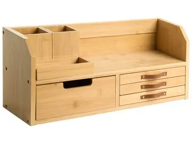 Organizador de cocina FOUGASSE Bambú Marrón claro - Accesorios decorativos