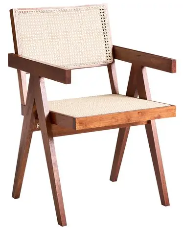 Silla de comedor WESTBROOK Madera Marrón
