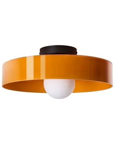 Ceiling Lamp LUGUSE Glass Orange - Home Accessories