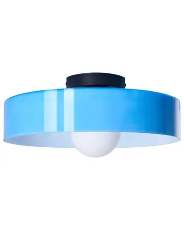 Ceiling Lamp LUGUSE Glass Blue - Home Accessories