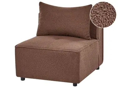 1-Seat Section AXEBO Brown Boucle