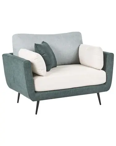 Armchair BOLGA Fabric Green - Living Room