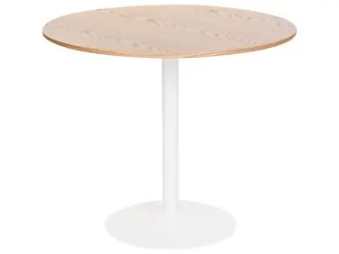 Mesa de comedor TINO Roble claro 90 cm 90 cm