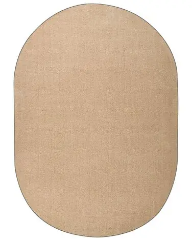Alfombra de pelo largo DEMRE Beige 160 x 230 cm - Accesorios decorativos