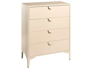 4 Drawer Chest ARDURA Metal Beige - Living Room