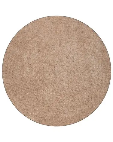 Alfombra de pelo largo DEMRE Arena ø 140 cm - Accesorios decorativos