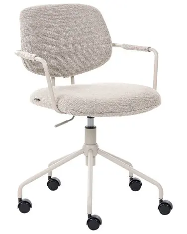 Silla de oficina RIPLEY Tela Beige