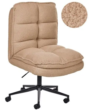 Silla de oficina ADDISON Bouclé Arena