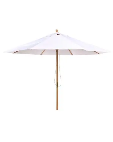 Sombrilla de jardín 270 cm TOSCANA Blanco crema - Jardín y balcón