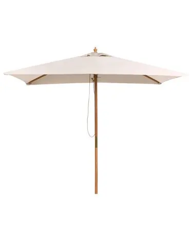 Sombrilla de jardín 195 cm FLAMENCO Beige claro - Jardín y balcón
