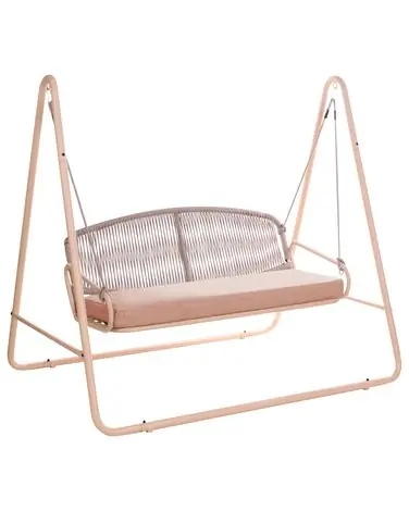Columpio NORCIA Metal Marrón - Jardín y balcón