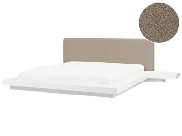 Waterbed Boucle ZEN 180 x 200 cm (EU Super King) White - Bedroom
