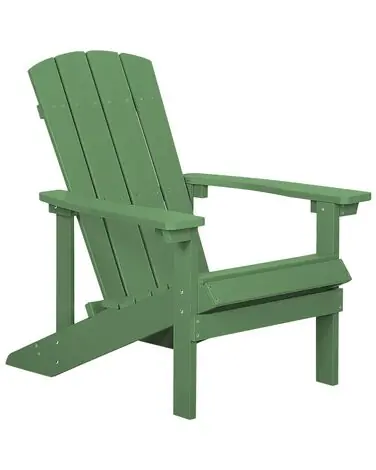 Garden Chair ADIRONDACK Green - Garden & Balcony