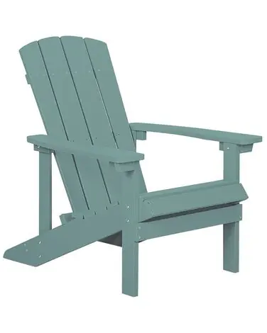 Silla de jardín ADIRONDACK Turquesa - Jardín y balcón