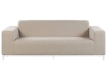 Sofá de jardín 2 plazas ROVIGO Beige - Jardín y balcón