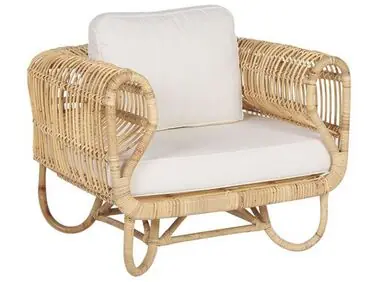 Garden Armchair DOLCEDO Rattan Natural - Garden & Balcony