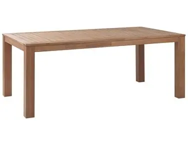 Mesa de jardín MONSANO 190 cm 105 cm Madera de eucalipto Marrón - Jardín y balcón