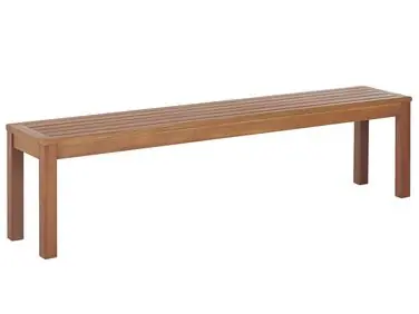 Banco de jardín MONSANO 170 cm Madera de eucalipto Marrón - Jardín y balcón