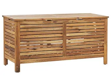 Arcón RIVIERA 130 cm 48 cm Marrón claro - Jardín y balcón