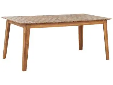 Mesa de jardín FORNELLI 180 cm 90 cm Madera de acacia Marrón - Jardín y balcón