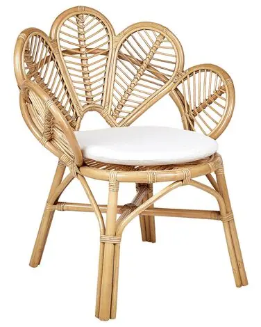 Peacock Chair FLORENTINE II Rattan Natural - Garden & Balcony