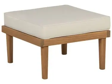 Otomana de jardín BARATTI Madera de acacia Marrón - Jardín y balcón