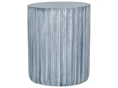 Mesa auxiliar AMARO 39 cm 39 cm Gris - Jardín y balcón
