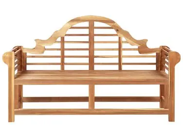 Banco de jardín MARLBORO 180 cm Madera de acacia Marrón claro - Jardín y balcón