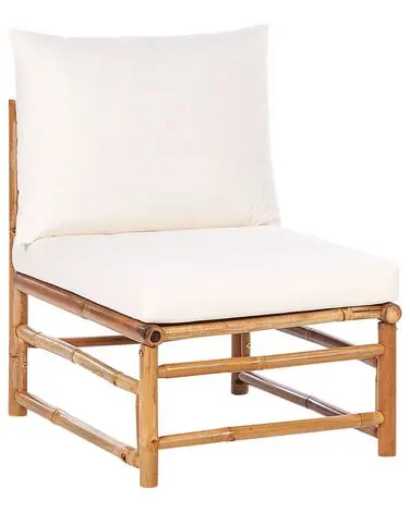 Garden 1-Seat Section CERRETO Bamboo Off-White