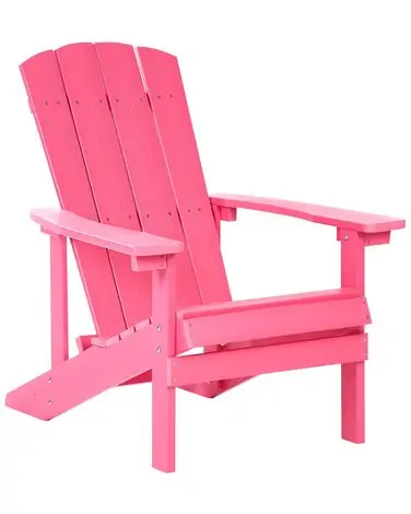 Garden Chair ADIRONDACK Pink - Garden & Balcony