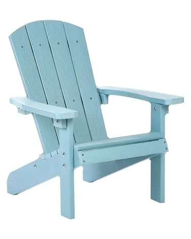Silla infantil ADIRONDACK Azul claro - Jardín y balcón