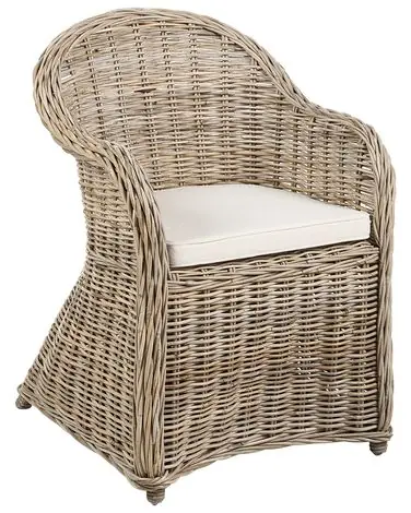 Sillón de jardín SUSUA II Ratán Natural - Jardín y balcón