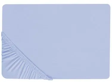 Sábana bajera JANBU Algodón 180 x 200 cm Azul claro - Accesorios decorativos
