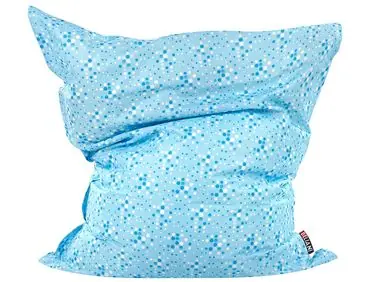 Bean Bag Cover FUZZY 180 cm 140 cm Light Blue - Living Room