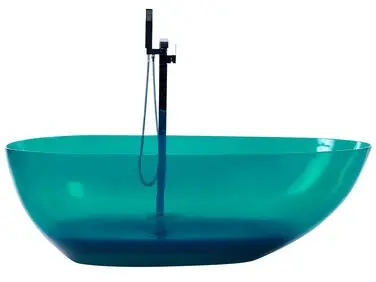 Bañera independiente BLANCARENA 170 x 78 cm Verde azulado - Baño