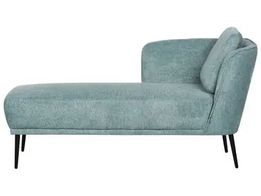 Chaise longue derecho ARTHEZE Tela Azul - Sala de estar