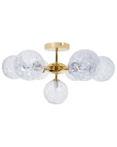 Ceiling Lamp ANADYR Glass Blue - Home Accessories
