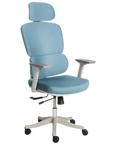 Silla de oficina VISCOUNT Tela Azul