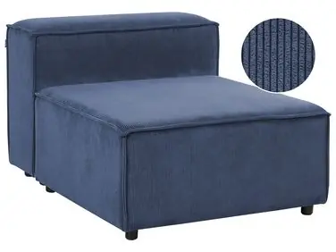 1-Seat Section ARDAL Dark Blue Corduroy