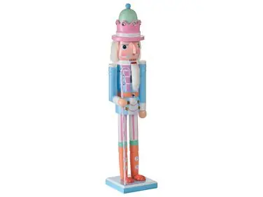 Figura decorativa HARKAN Cascanueces 50 cm Azul - Accesorios decorativos