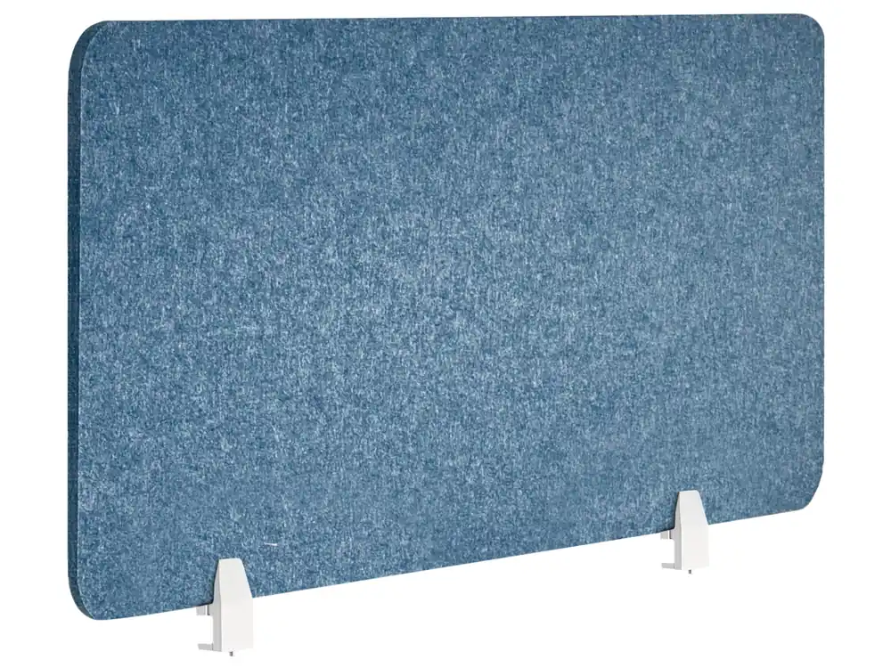Desk Screen SPLIT 120 x 50 cm Blue - Home Office