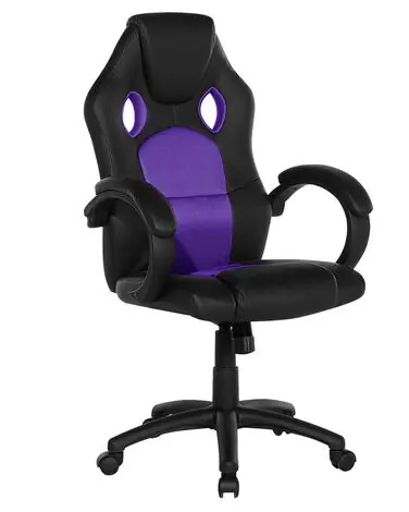 Silla de oficina FIGHTER Piel sintética Violeta