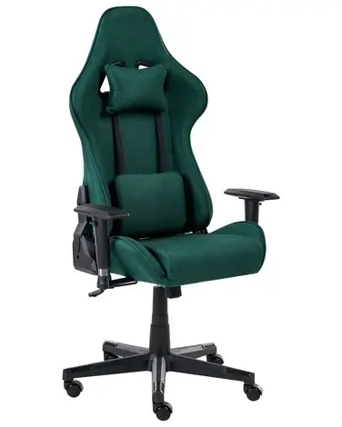 Gaming Chair WARRIOR Dark Green - Home Office