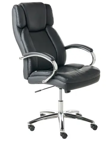 Executive Chair HONOR Faux Leather Black - Home Office