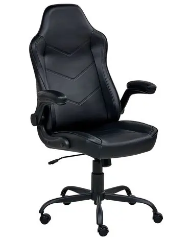 Silla de oficina TRIUMPHER Piel sintética Negro