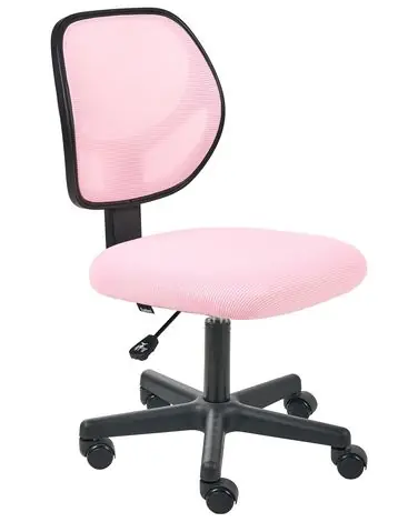 Silla de oficina JOYFUL Rosa pastel